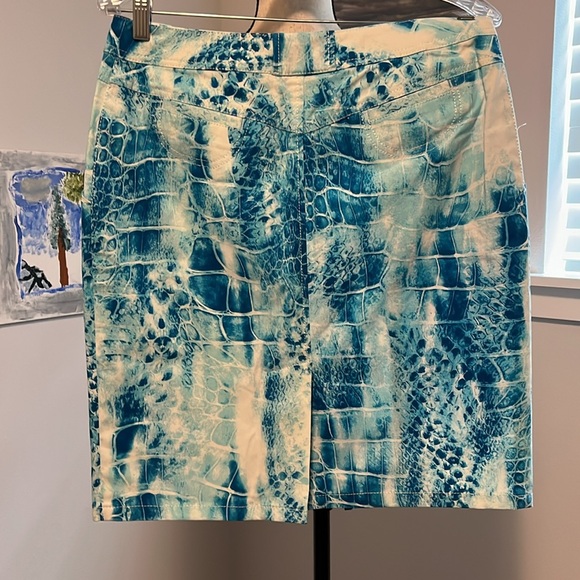 Carlisle Reptile Print Skirt - Picture 7 of 11